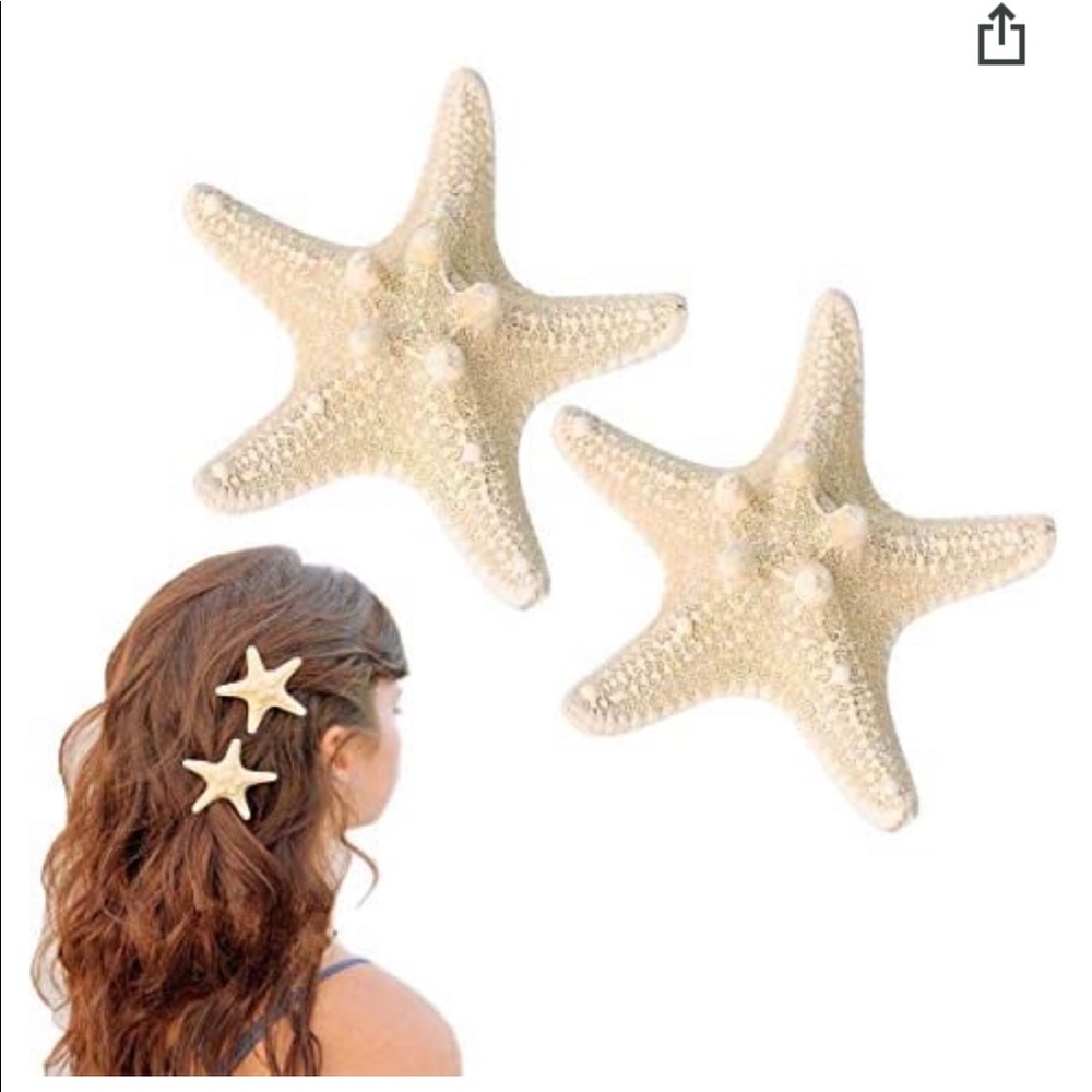 Hair Clips- Shells